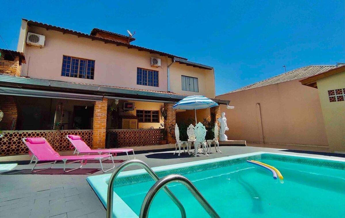 Villa Casa Com Piscina Proximo Atrativos/ Wifi/ Garagem Foz do Iguaçu Exterior foto